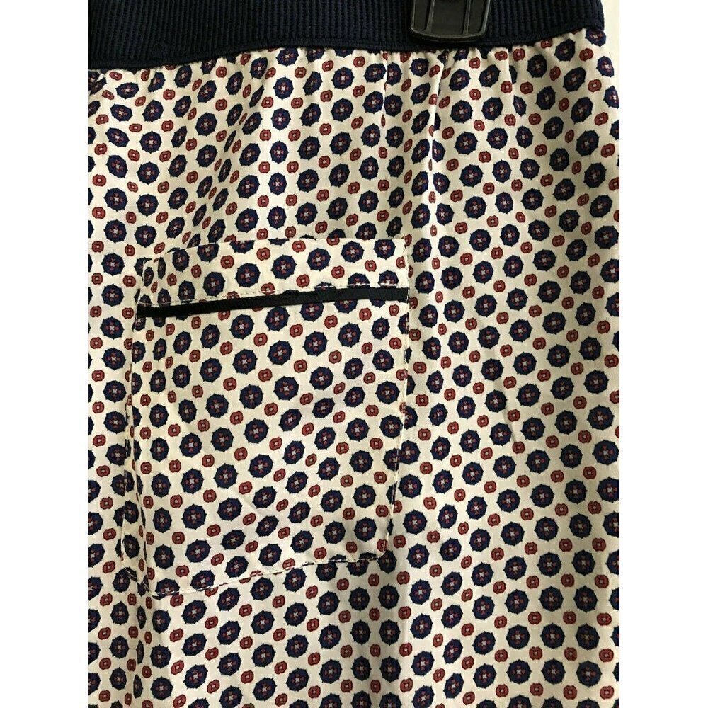 Zara Woman Printed Trousers Elastic Waist Pants XS - Picture 10 of 10